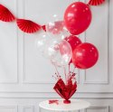 Stojak na balony z patyczkami ciężarek czerwony