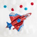 Balon foliowy Samolot odrzutowiec baby shower 3D