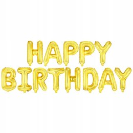 Balon foliowy urodziny Happy Birthday
