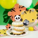 Topper toper na tort zwierzęta zoo roczek urodziny