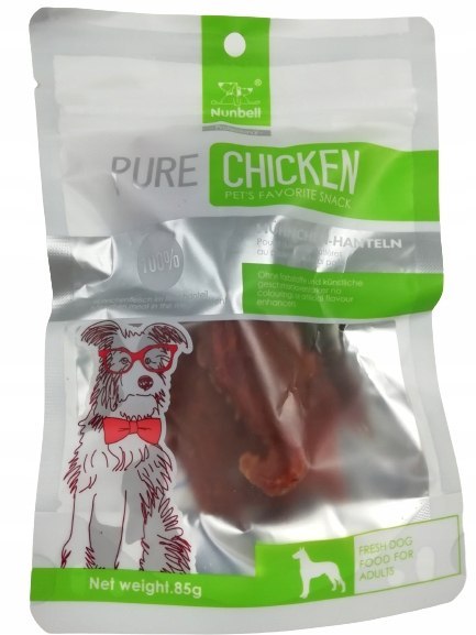 Kurczak suszony mięso snack dla psa smakołyk PURE