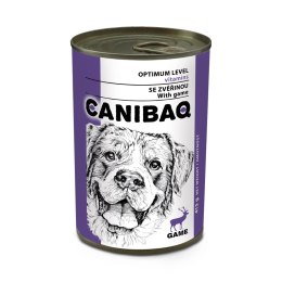 CANIBAQ Classic konserwa dla psa - dziczyzna 415g