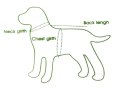 Ubranko dla psa ciepłe na polarze w kratkę zielone pikowane XS
