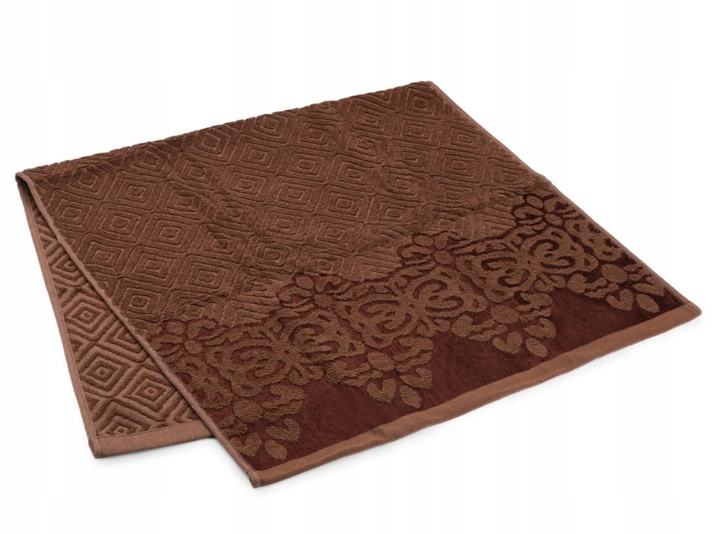 Ręcznik bawełniany 100% brązowy 50/100 GR 215