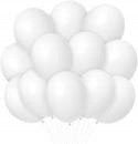 Balony białe zestaw 100 szt na wesela bio